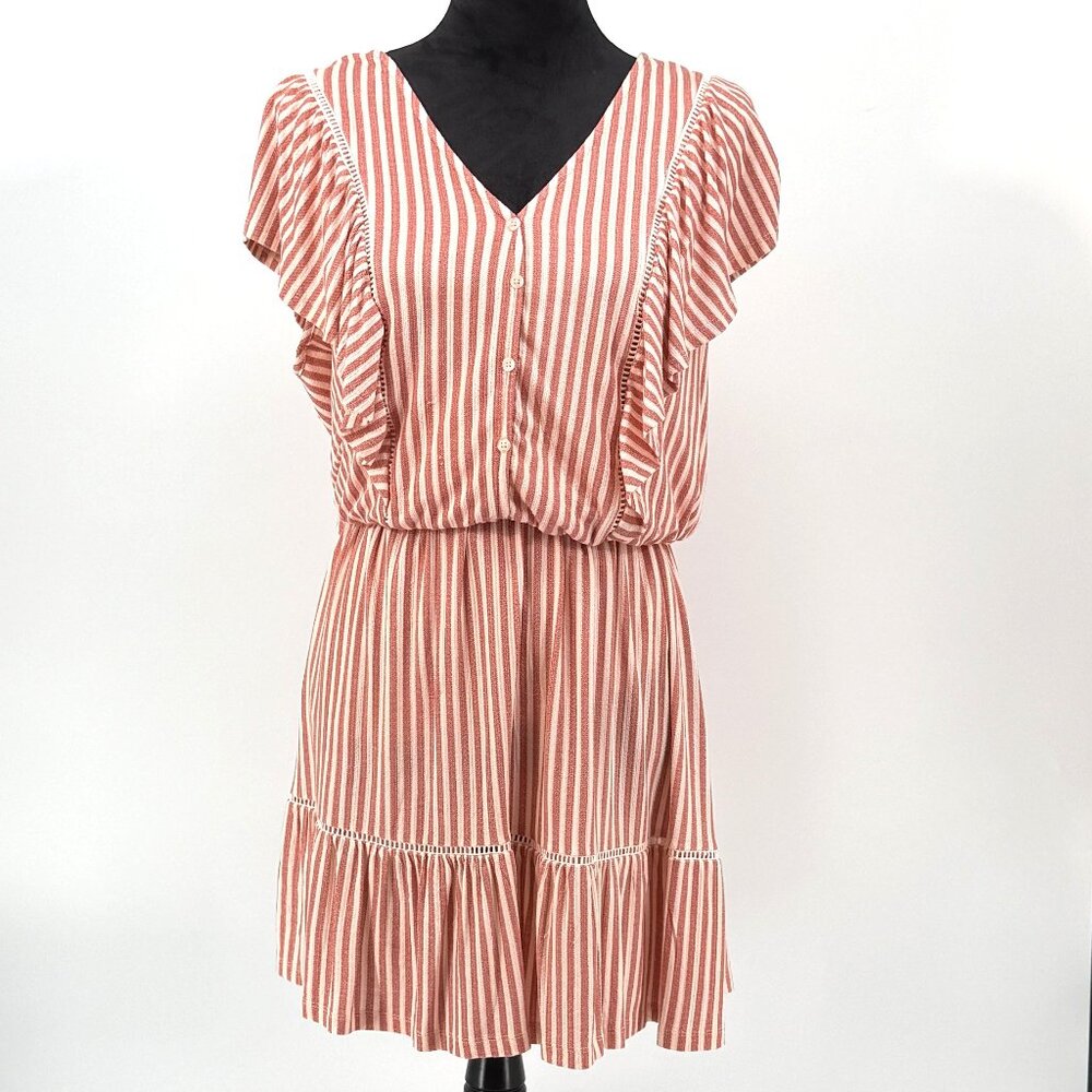 LC Lauren Conrad Striped Lined Dress Size XL
